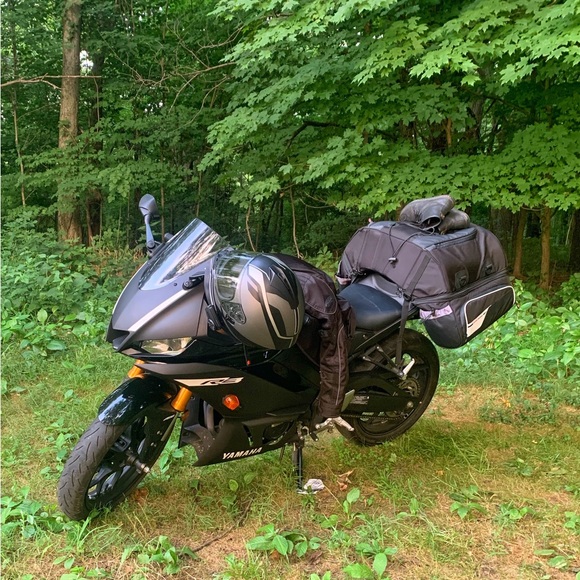 Motorcycle saddlebag 60L - Picture 3 of 12